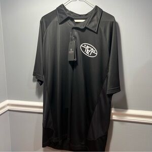 StormTech Black Polo Shirt Casual Cotton Blend